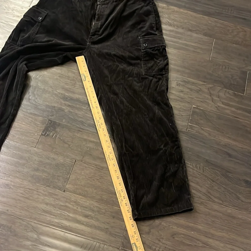 Polo Ralph Lauren Corduroy Cargo Pants Vintage Brown Mens Size 40x30